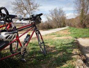 La voie verte est réservée aux piétons et cyclistes