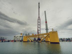 éoliennes flottantes port la nouvelle