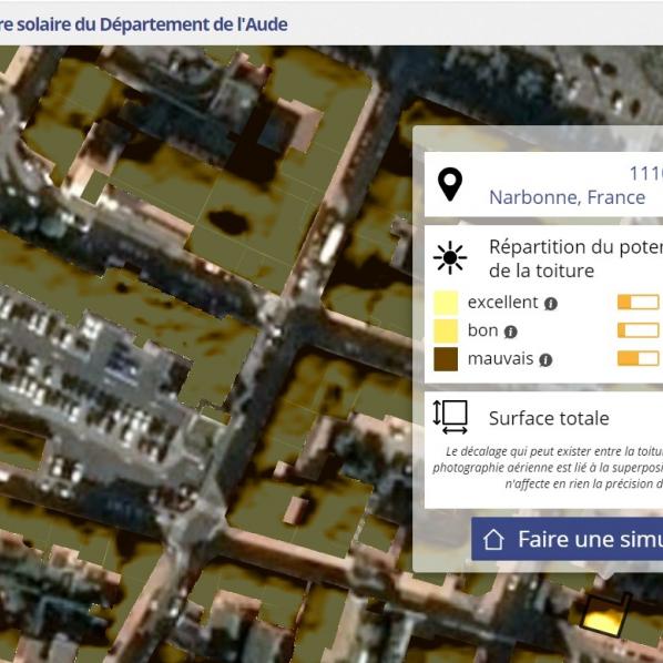 CADASTRE SOLAIRE AUDE
