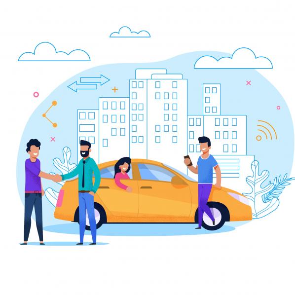 ILLUSTRATION COVOITURAGE