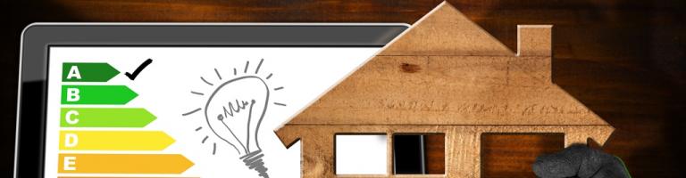 Illustration de rénovation énergétique d'un bâtiment