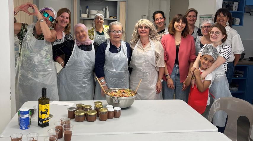 ATELIER CUISINE AVEC LA PROTECTION MATERNELLE ET INFANTILE DU DEPARTEMENT DE L'AUDE