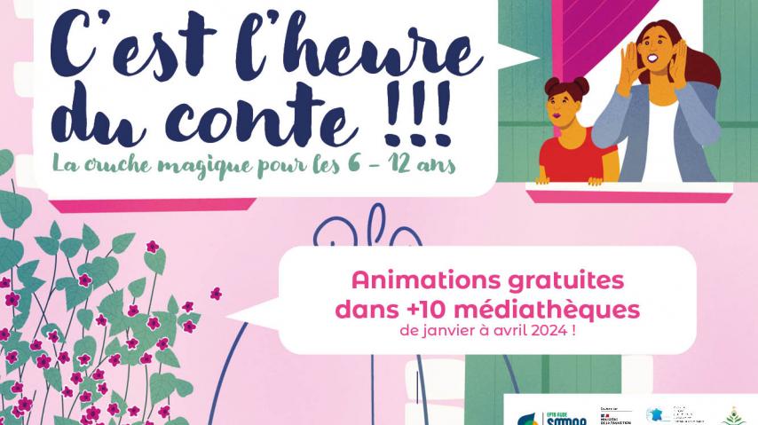 Affiche C'est l'heure du conte